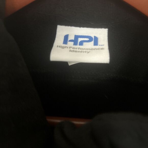 Top Golf Jacket Womens Large Soft Shell Black White Full Zip High Performance - Picture 3 of 6